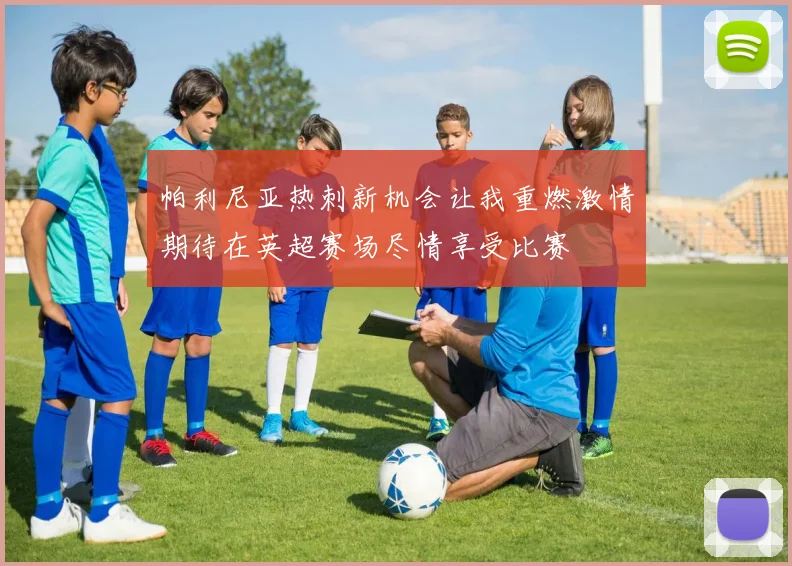 帕利尼亚热刺新机会让我重燃激情期待在英超赛场尽情享受比赛